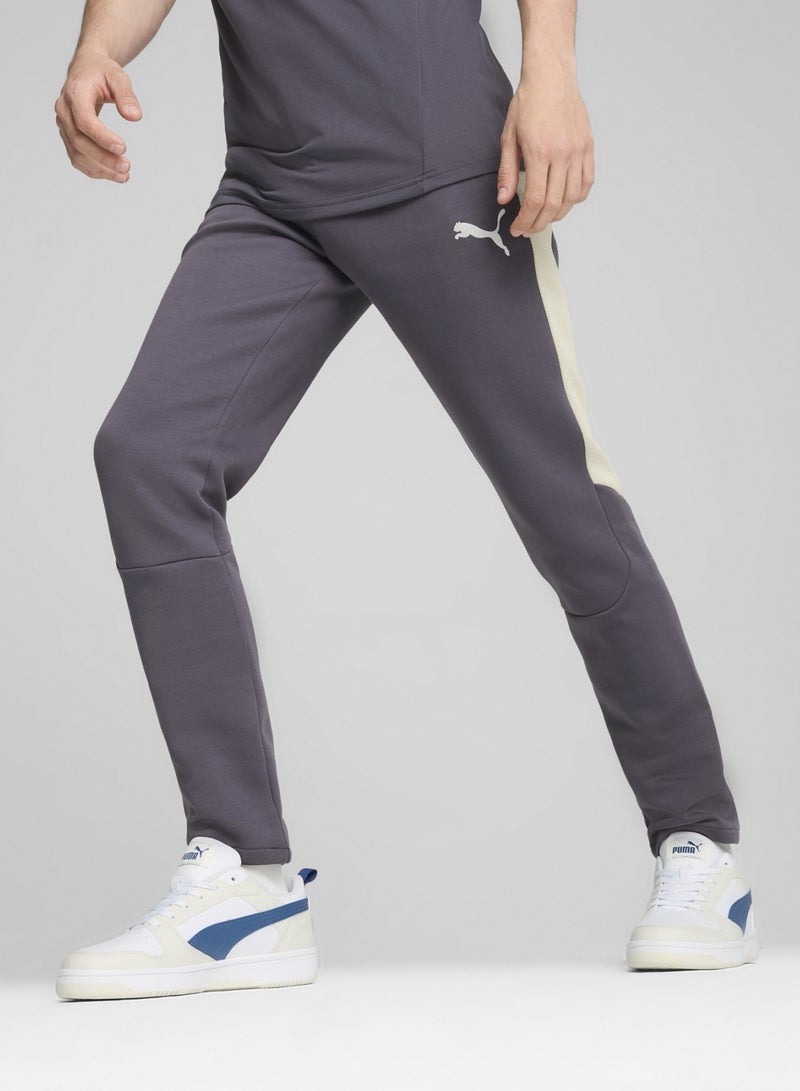 PUMA EVOSTRIPE Mens Gray Pants - Image 1